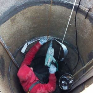 Скрепление колец металлическими пластинами